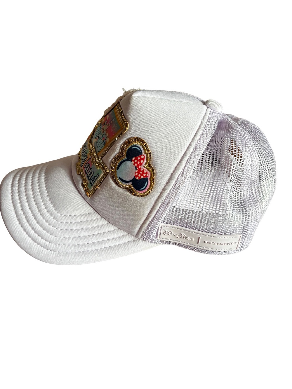 Disney Parks x Stoney Clover Lane Disneyland Patch Trucker Hat 🤍🏰 - Picture 4 of 7